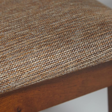 Кресло-качалка ANDREA Relax Medium /с подушкой/ Pecan Washed античн. орех, Ткань рубчик, цвет кремовый