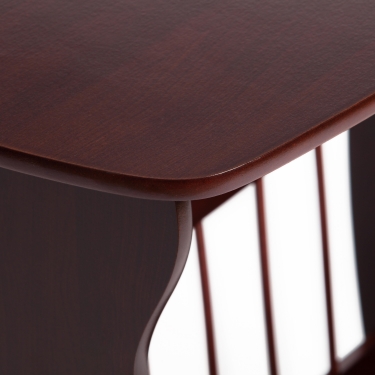 Журнальный столик с газетницей SR-0939-3 дерево, 613356см, Орех Walnut