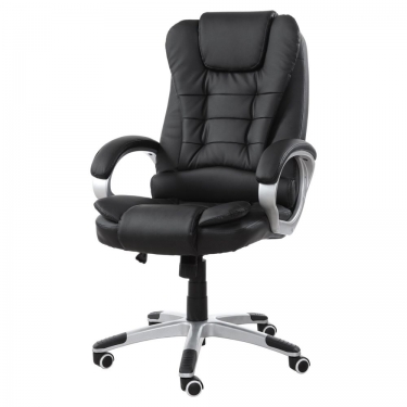Кресло с массажным модулем BRABIX Comfort MS-003 Черный