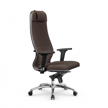 Кресло руководителя Metta L 1m 38К2/2D Infinity Easy Clean MPES Комплект 1 Светло-коричневое