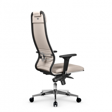 Кресло руководителя Metta L 1m 38К2/2D Infinity Easy Clean MPES Комплект 3 Светло-бежевое