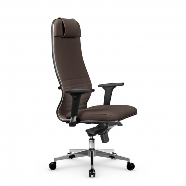 Кресло руководителя Metta L 1m 38К2/2D Infinity Easy Clean MPES Комплект 3 Светло-коричневое