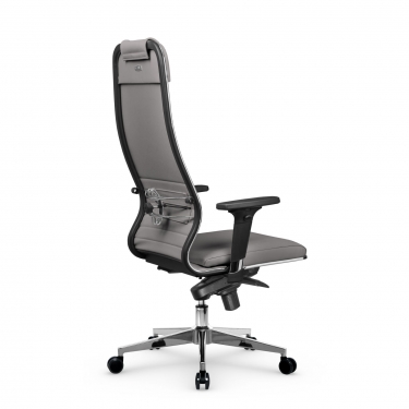 Кресло руководителя Metta L 1m 38К2/2D Infinity Easy Clean MPES Комплект 3 Серое