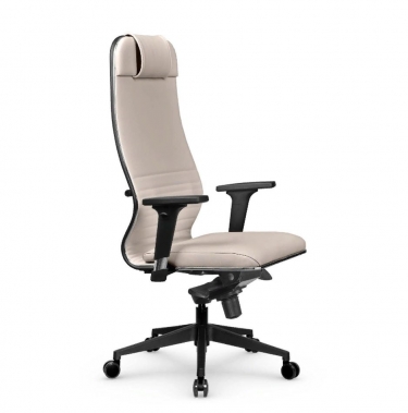 Кресло руководителя Metta L 1m 38К2/2D Infinity Easy Clean MPES Комплект 4 Светло-бежевое