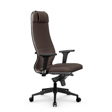 Кресло руководителя Metta L 1m 38К2/2D Infinity Easy Clean MPES Комплект 4 Светло-коричневое