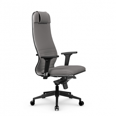 Кресло руководителя Metta L 1m 38К2/2D Infinity Easy Clean MPES Комплект 4 Серое