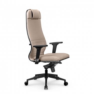Кресло руководителя Metta L 1m 38К2/2D Infinity Easy Clean MPES Комплект 4 Темно-бежевое