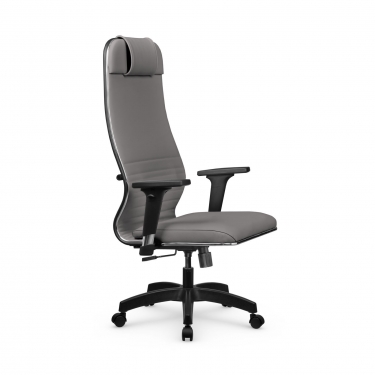 Кресло руководителя Metta L 1m 38К2/2D Infinity Easy Clean MPES Комплект 6 Серое