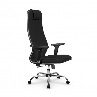 Кресло руководителя Metta L 1m 38К2/2D Infinity Easy Clean MPES Комплект 7 Черное