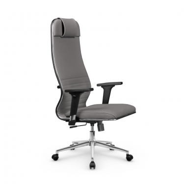 Кресло руководителя Metta L 1m 38К2/2D Infinity Easy Clean MPES Комплект 9 Серое