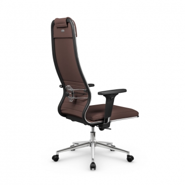 Кресло руководителя Metta L 1m 38К2/2D Infinity Easy Clean MPES Комплект 10 Темно-коричневое