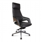 Кресло руководителя Норден Шопен FK 0005-A BLACK LEATHER