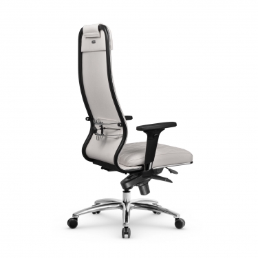Кресло руководителя Мetta L 1m 40M/2D Infinity Easy Clean MPES Комплект 1 Белое