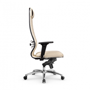 Кресло руководителя Мetta L 1m 40M/2D Infinity Easy Clean MPES Комплект 1 Молочное