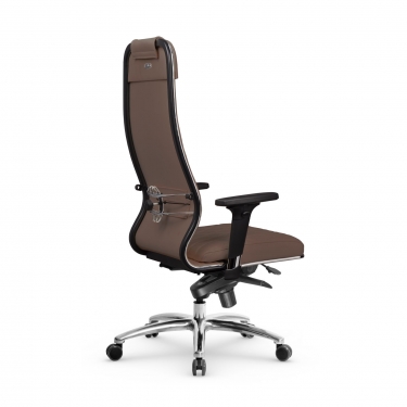 Кресло руководителя Мetta L 1m 40M/2D Infinity Easy Clean MPES Комплект 1 Светло-коричневое