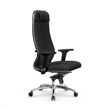Кресло руководителя Мetta L 1m 40M/2D Infinity Easy Clean MPES Комплект 1 Черное