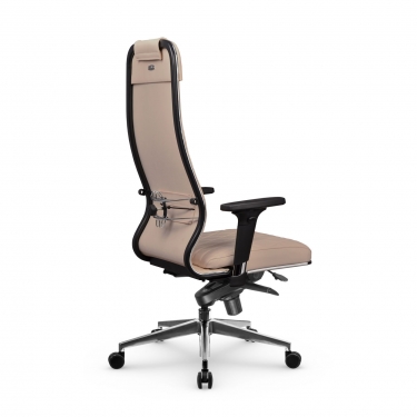 Кресло руководителя Мetta L 1m 40M/2D Infinity Easy Clean MPES Комплект 2 Темно-бежевое