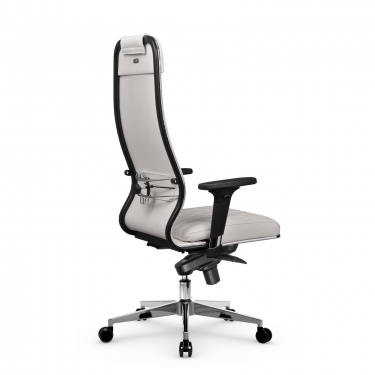 Кресло руководителя Мetta L 1m 40M/2D Infinity Easy Clean MPES Комплект 3 Белое