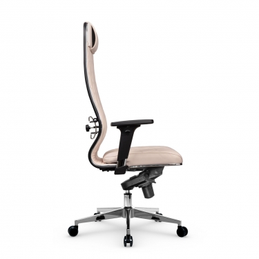 Кресло руководителя Мetta L 1m 40M/2D Infinity Easy Clean MPES Комплект 3 Светло-бежевое