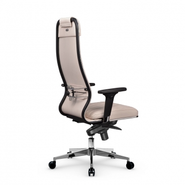 Кресло руководителя Мetta L 1m 40M/2D Infinity Easy Clean MPES Комплект 3 Светло-бежевое