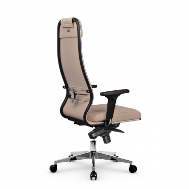 Кресло руководителя Мetta L 1m 40M/2D Infinity Easy Clean MPES Комплект 3 Темно-бежевое