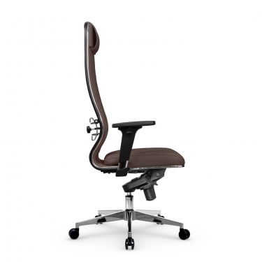 Кресло руководителя Мetta L 1m 40M/2D Infinity Easy Clean MPES Комплект 3 Темно-коричневое