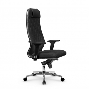 Кресло руководителя Мetta L 1m 40M/2D Infinity Easy Clean MPES Комплект 3 Черное