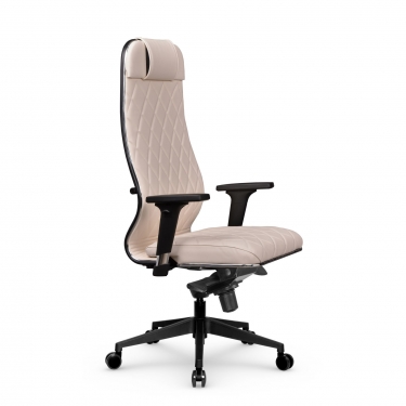 Кресло руководителя Мetta L 1m 40M/2D Infinity Easy Clean MPES Комплект 4 Светло-бежевое