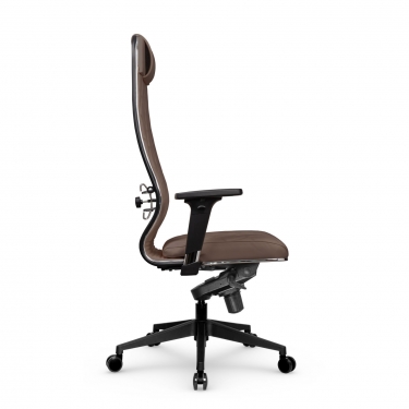 Кресло руководителя Мetta L 1m 40M/2D Infinity Easy Clean MPES Комплект 4 Светло-коричневое