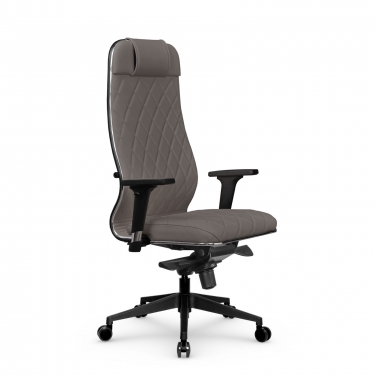 Кресло руководителя Мetta L 1m 40M/2D Infinity Easy Clean MPES Комплект 4 Серое