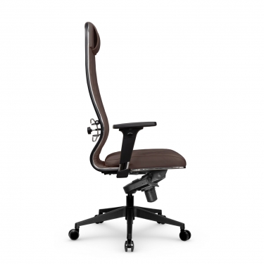 Кресло руководителя Мetta L 1m 40M/2D Infinity Easy Clean MPES Комплект 4 Темно-коричневое