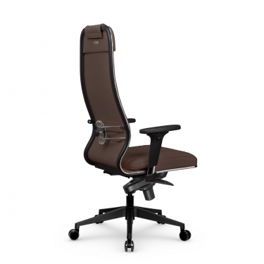 Кресло руководителя Мetta L 1m 40M/2D Infinity Easy Clean MPES Комплект 4 Темно-коричневое