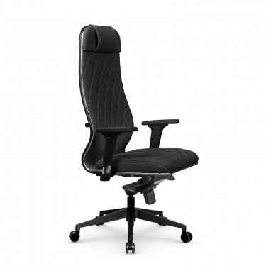 Кресло руководителя Мetta L 1m 40M/2D Infinity Easy Clean MPES Комплект 4 Черное