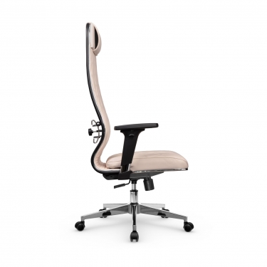 Кресло руководителя Мetta L 1m 40M/2D Infinity Easy Clean MPES Комплект 5 Светло-бежевое