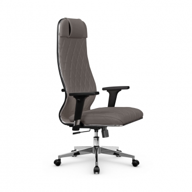 Кресло руководителя Мetta L 1m 40M/2D Infinity Easy Clean MPES Комплект 5 Серое