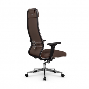 Кресло руководителя Мetta L 1m 40M/2D Infinity Easy Clean MPES Комплект 5 Темно-коричневое
