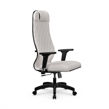 Кресло руководителя Мetta L 1m 40M/2D Infinity Easy Clean MPES Комплект 6 Белое