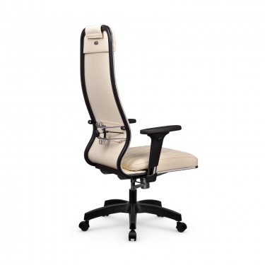 Кресло руководителя Мetta L 1m 40M/2D Infinity Easy Clean MPES Комплект 6 Молочное