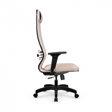 Кресло руководителя Мetta L 1m 40M/2D Infinity Easy Clean MPES Комплект 6 Светло-бежевое