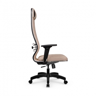 Кресло руководителя Мetta L 1m 40M/2D Infinity Easy Clean MPES Комплект 6 Темно-бежевое