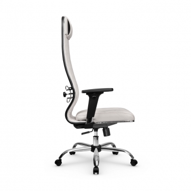 Кресло руководителя Мetta L 1m 40M/2D Infinity Easy Clean MPES Комплект 7 Белое