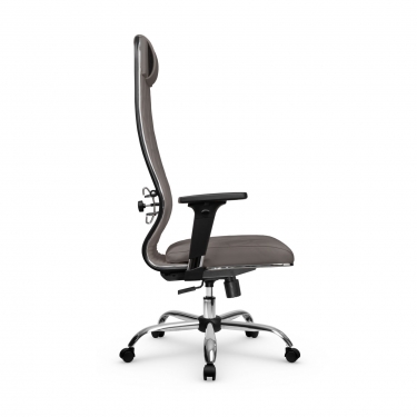 Кресло руководителя Мetta L 1m 40M/2D Infinity Easy Clean MPES Комплект 7 Серое