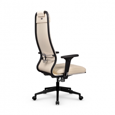 Кресло руководителя Мetta L 1m 40M/2D Infinity Easy Clean MPES Комплект 8 Молочное