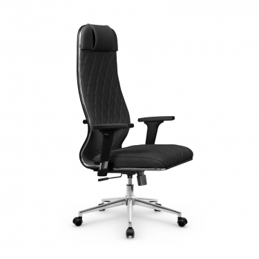 Кресло руководителя Мetta L 1m 40M/2D Infinity Easy Clean MPES Комплект 9 Черное