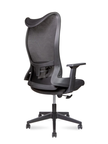 Кресло офисное WAVE T A3-M BLACK Черный