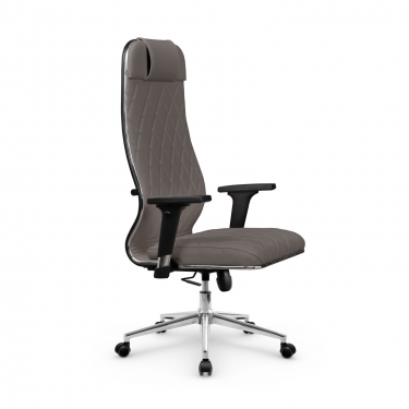 Кресло руководителя Мetta L 1m 40M/2D Infinity Easy Clean MPES Комплект 10 Серое