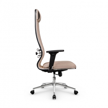 Кресло руководителя Мetta L 1m 40M/2D Infinity Easy Clean MPES Комплект 10 Темно-бежевое