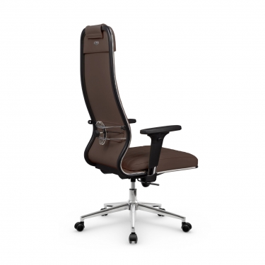Кресло руководителя Мetta L 1m 40M/2D Infinity Easy Clean MPES Комплект 10 Темно-коричневое