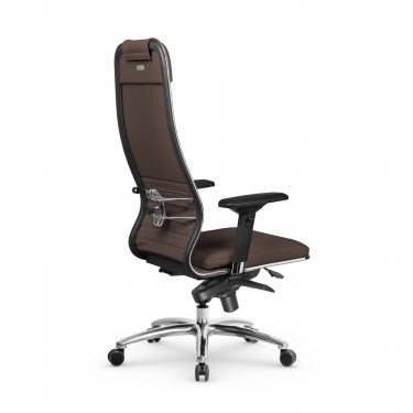 Кресло руководителя Мetta L 1m 38K2/4D Infinity Easy Clean MPES Комплект 1 Светло-коричневое