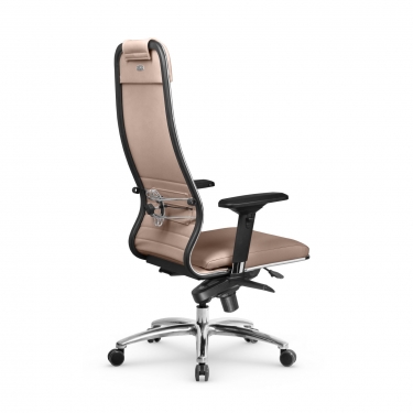 Кресло руководителя Мetta L 1m 38K2/4D Infinity Easy Clean MPES Комплект 1 Темно-бежевое